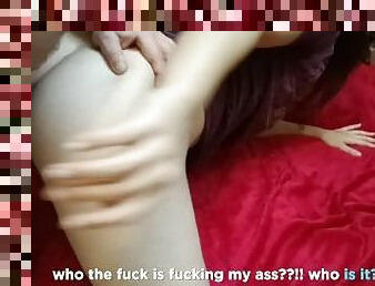 amatir, anal, blowjob-seks-dengan-mengisap-penis, buatan-rumah, creampie-ejakulasi-di-dalam-vagina-atau-anus-dan-keluarnya-tetesan-sperma, mata-tertutup, kasar