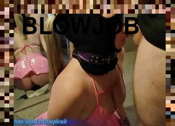 Mirror Blowjob + CUM ON FACE!????