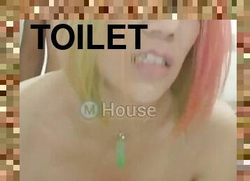 Thai coupe sex in bathroom