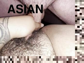 Loving white cock at Asian Massage Palor