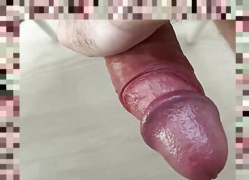 Masturbating at home and cumming