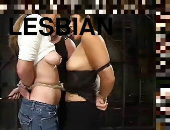 Lesbian analhook bondage ass fuck p1 (more on teenpornmaster)