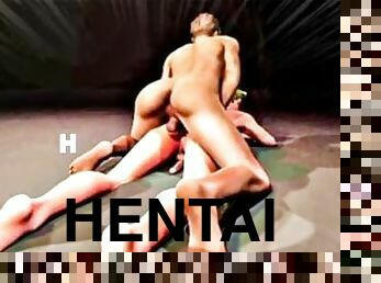 extrem, fitta-pussy, amatör, anal, gay, creampie, par, hentai, kuk, hårt