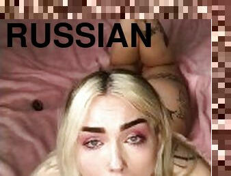 Hot Russian lesbian girls fucked by vibrator