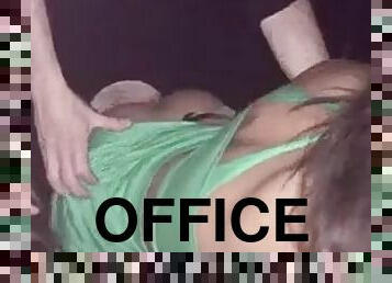 Giovanna Paez and Yasmine Mineira in the erotic office mom and fucking with strangers