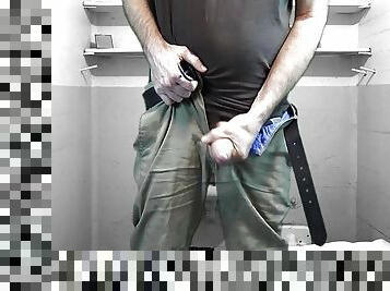 Horny Prisoner Masturbates To Cumshot (Fantasy) DIRTY DADDY VIDEO