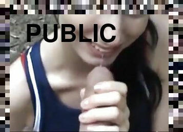 Public sexy free fuck