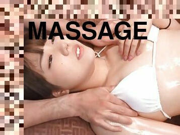 ?Magic mirror car?Breast massage oil esthetics for a new wife with big breasts ?