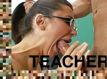 Perfect classroom fuck with a hot teacher