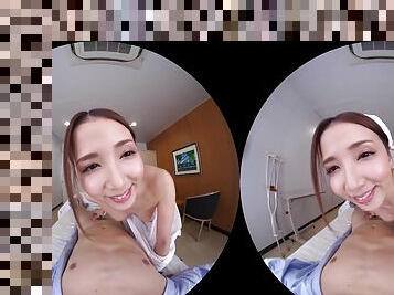Horny asian babe breathtaking VR clip