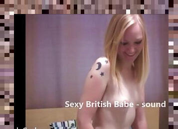 Sexy british babe - sound file