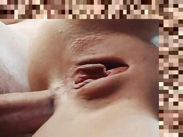 Tight ass close up real anal sex