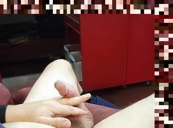 Session hot touch my cock