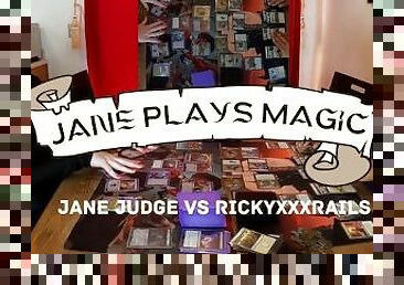 Jane Plays Magic Episode 1- Gollum vs Emmara, Gisa and Geralf vs Odric with Jane Judge and Rickyx