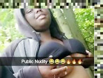 Risky Public Nudity