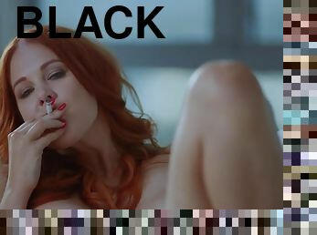 The Red-haired Woman Decided To Try The Black Cock Of Her Security Gua
