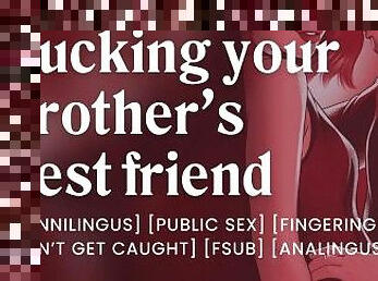 Fucking your brother's best friend at a party [erotic audio stories]