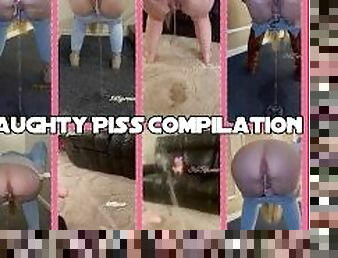 ( Naughty Pee Compilation 6min ) Watch Me Piss On Carpet Desperation Wetting Compilation