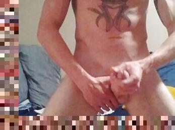 Twink Bottom Boy Solo  alone and horny and playing