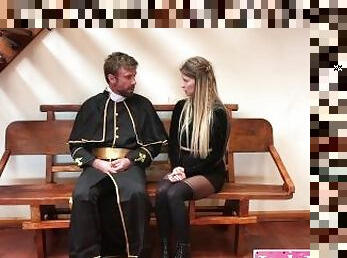 Dirty priest has no mercy for cheating wife