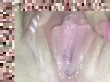 Orgasmo Femenino multiple CUM! llego a casa después de la fiesta y mi coño chorrea mucho semen