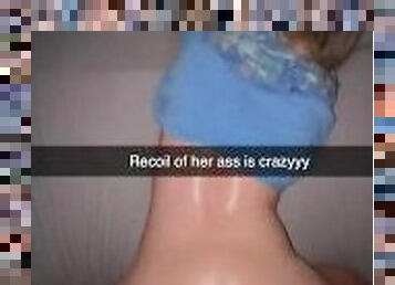 19 year old Teen Cheats on Boyfriend in College dorm on Snapchat