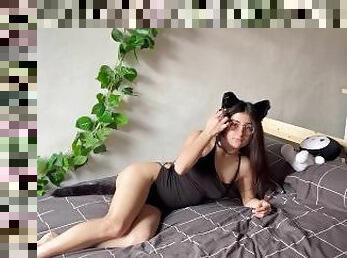 Fucking horny kitty girl after school