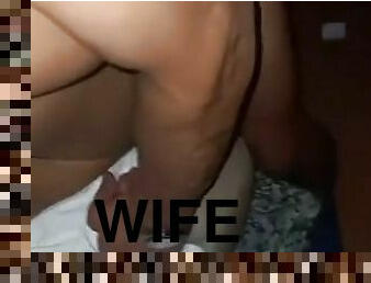 Hot young wife fucked by husband filming