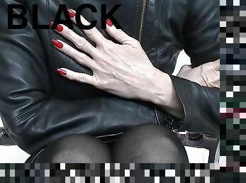 Red Claws - Fully clad in black leather