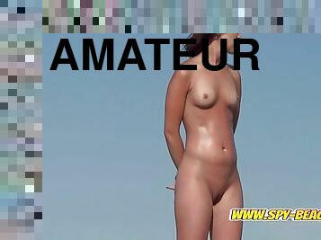 Amateur Sexy Nudist Teen Voyeur Beach Video 10 Min