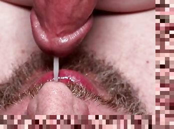 Huge cum load self suck swallow (mmm, cum)