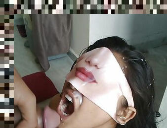 Indian House Maid Hot Blowjob Her Household Till Cum Ft.yourbijli