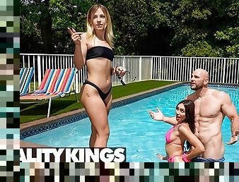 REALITY KINGS - Sisi Rose Takes A Dip In A Pool Before JMac Puts His Dick Deep Inside Her Pussy