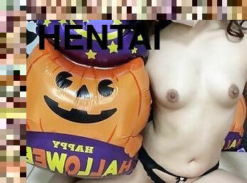 pantat, mastubasi, orgasme, amatir, jepang, permainan-jari, jenis-pornografi-animasi, kecil-mungil, halloween