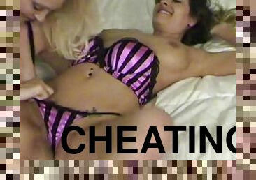 Cheating MILF Charlee Chase Tongue Fucks Hot Brandon Areana!