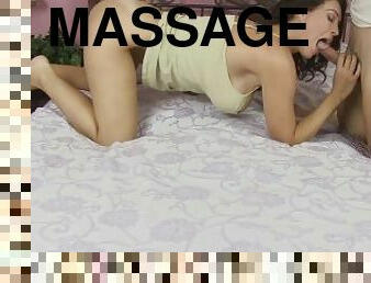 Erotic Oil Massage! Cougar Charlee Chase Shows Off Her Feet!