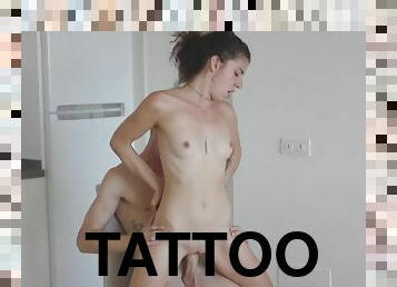 Excellent Sex Video Tattoo Best Only Here With Skater Girl And Luna Naked