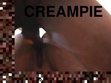 Fuck me, so I can feel your balls slapping my pussy, then creampie me plz?