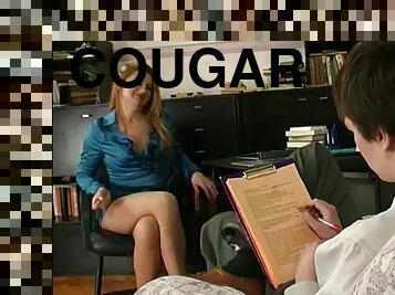 Cougar teaches teen how to fuck part2 on milfhometv com