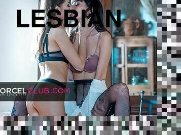 Sensual lesbian sex with Sybil and Caomei Bala