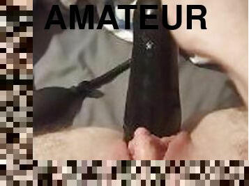 masturbation, vieux, amateur, ados, jouet, gode, plus-agée, solo