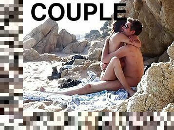 Couple caught having sex on the BEACH