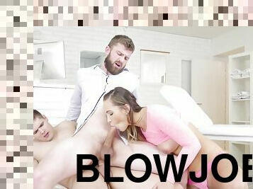 Olivia Ryder In Blonde Blowjob Br