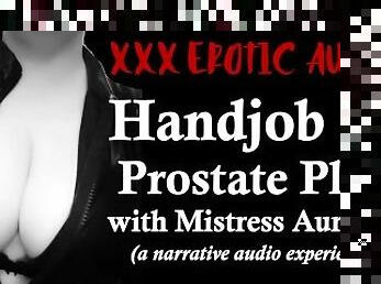 Bondage, Prostate Play & Hand Job with Hot British MILF (XXX Erotic ASMR Audio)