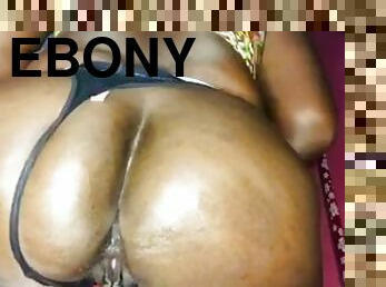 Tick ass ebony anal play ..????