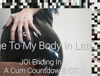 Preview For: Edge To My Body In Latex: JOI Ending In A Cum Countdown & CEI