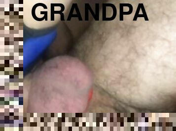 GRANDPA GETS A BIG COCK