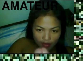 Thai amateur prostitute bangs and gets facial
