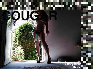 Counterlight Circuit -slender With A Scarf Cougar Playing Close Ups Tits N Bushy Pussy - All Nude