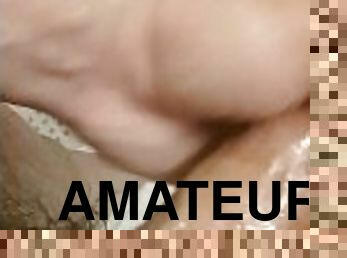 masturbation, amatör, gigantisk-kuk, tonåring, ensam, kuk